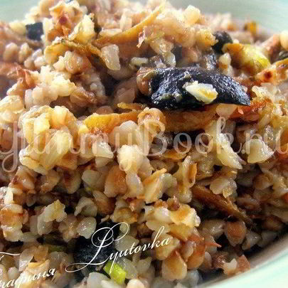 Каша гречневая с грибами