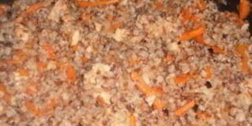 каша гречневая с мясом