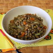 Рецепт Каши из чечевицы