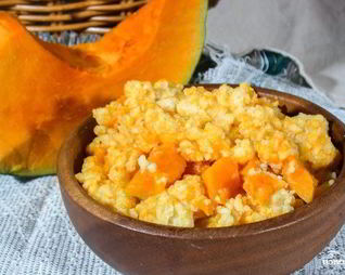 Каша из тыквы и пшена