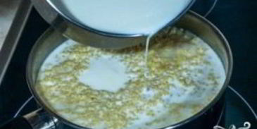 каша из тыквы и пшена