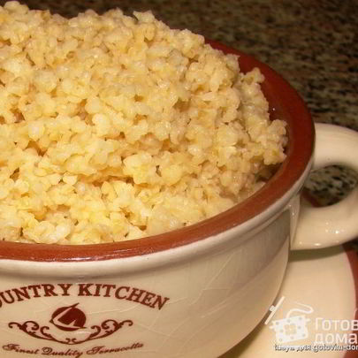 Каша рассыпчатая пшеничная и не только