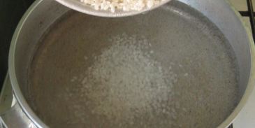 каша рисовая молочная с тыквой