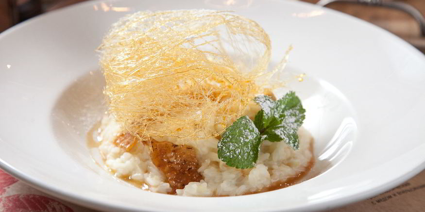 Рецепт каши рисовой с карамелью