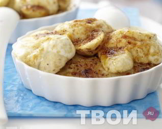 Каша с бананом