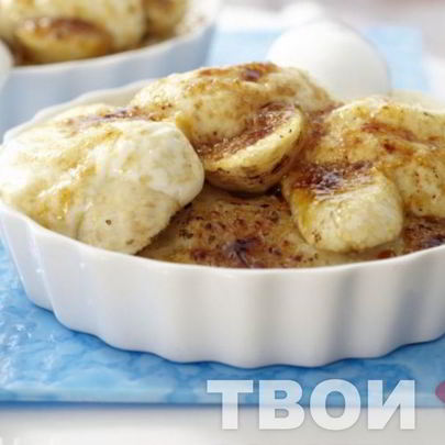 Каша с бананом