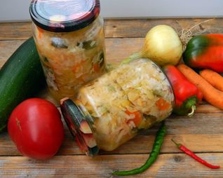 Каша в банках на зиму