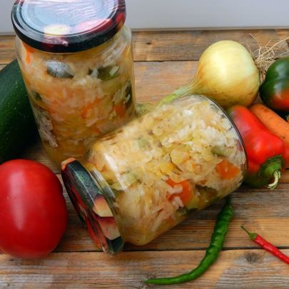 Каша в банках на зиму