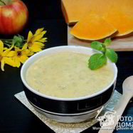 Рецепт Каши ячневой на молоке с тыквой