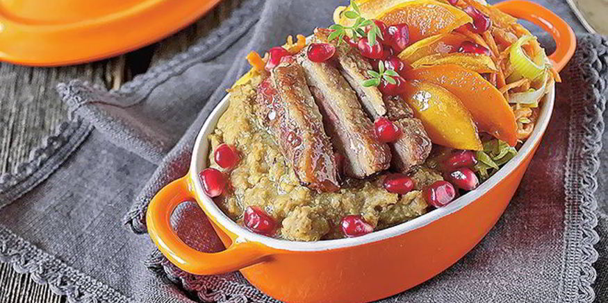 Рецепт халима — иранской каши из зеленой чечевицы