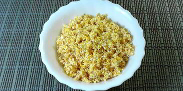 кукурузная каша с тыквой