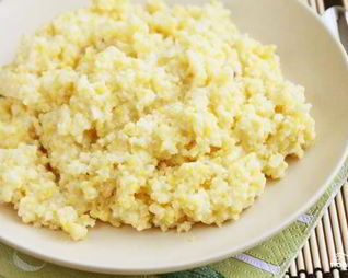 Кукурузная каша в микроволновке