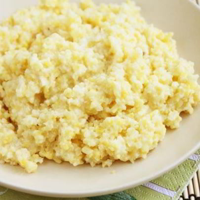 Кукурузная каша в микроволновке