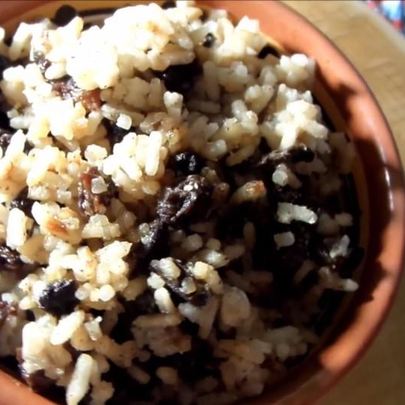 Кутья поминальная с изюмом из риса на поминки