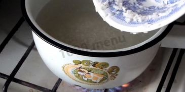 кутья поминальная с изюмом из риса на поминки