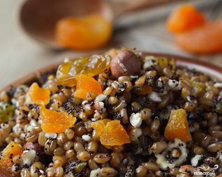 Кутья с изюмом