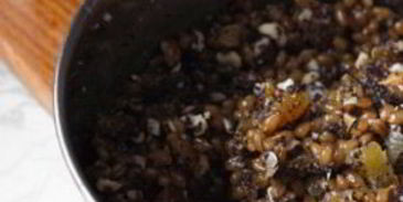 кутья с изюмом