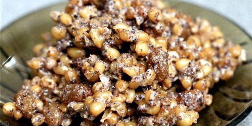 Рецепт кутьи в мультиварке