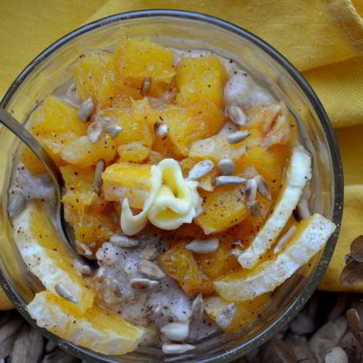 Апельсиновая овсянка