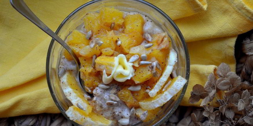 Рецепт апельсиновой овсянки