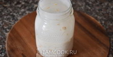 ленивая овсяная каша с апельсиновым джемом