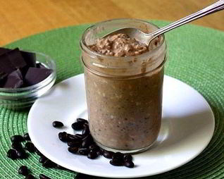 Мокко-овсянка в банке