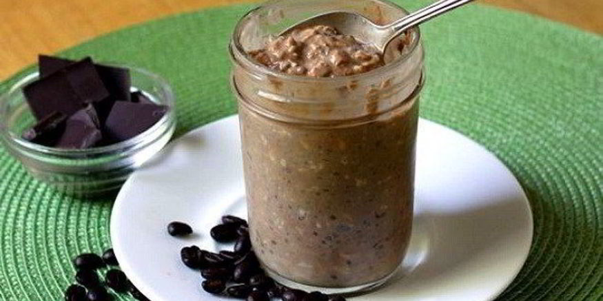 Рецепт мокко-овсянки в банке