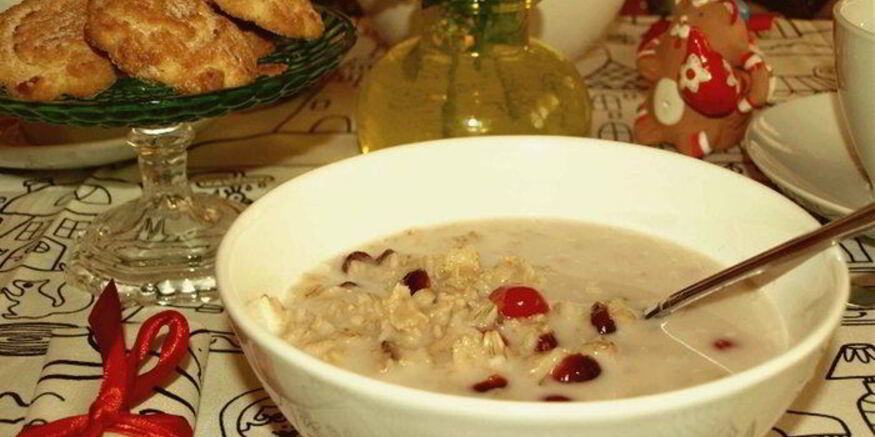 Рецепт овсяной каши на кокосовом молоке