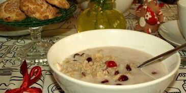 овсяная каша на кокосовом молоке