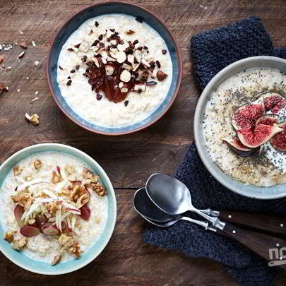 Овсяная каша на молоке и воде