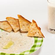 Рецепт Овсяной каши на мятном молоке