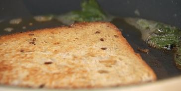 овсяная каша на мятном молоке