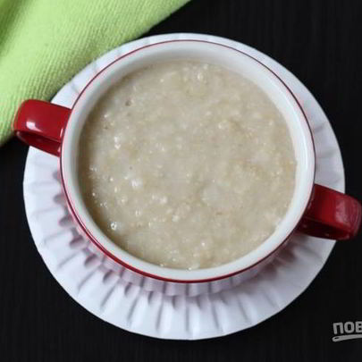 Овсяная каша с фруктами