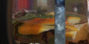 овсяная каша с фруктовым салатом