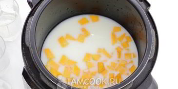 овсяная каша с тыквой