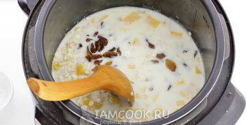 овсяная каша с тыквой