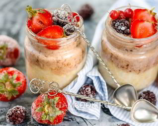 Шоколадная овсяная каша