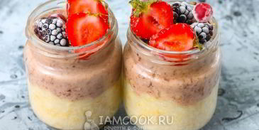 шоколадная овсяная каша