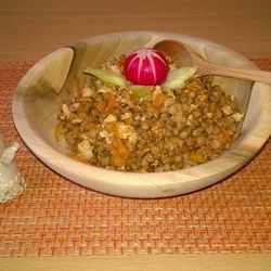 Каши с курицей