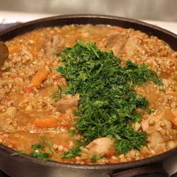 Каши с мясом