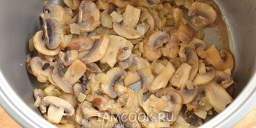 перловка с грибами в мультиварке
