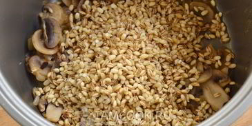 перловка с грибами в мультиварке