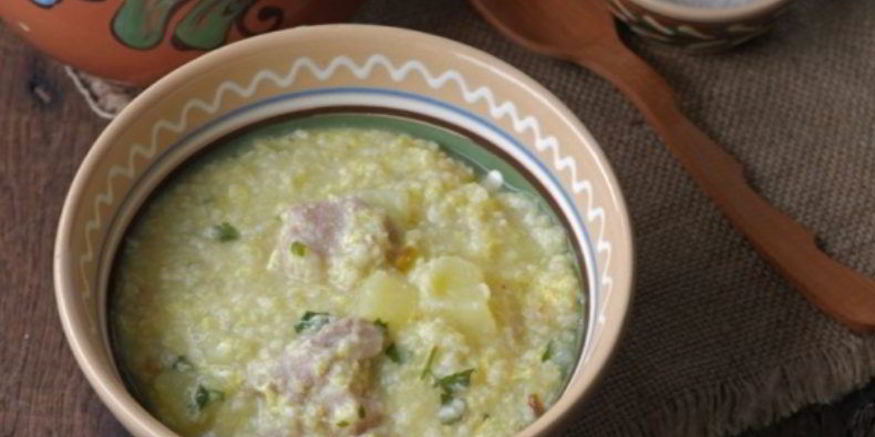 Рецепт полевой каши с тушенкой