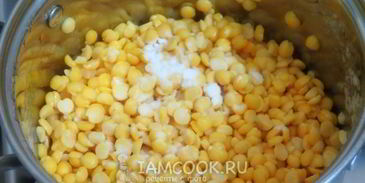 постная гороховая каша