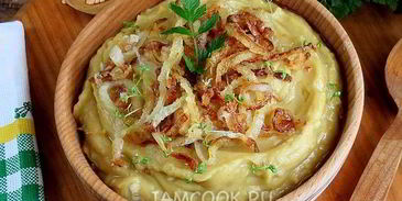 постная гороховая каша