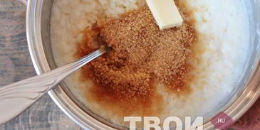 рисовая каша на молоке