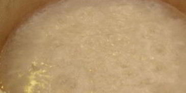 рисовая каша-размазня на молоке