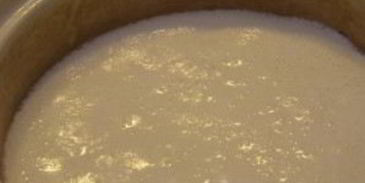 рисовая каша-размазня на молоке