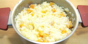 рисовая каша с тыквой