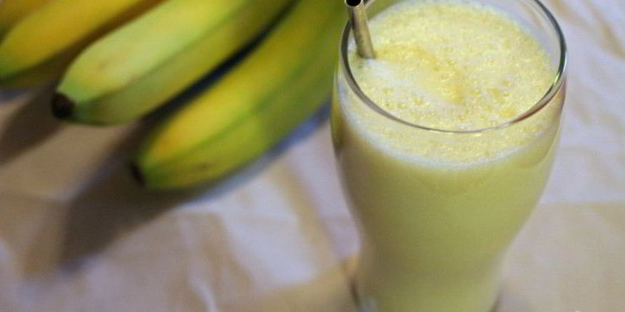 Рецепт бананового коктейля